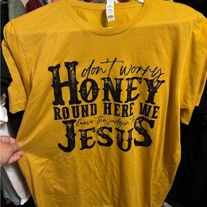 Don’t worry honey around here we leave the judging to Jesus Bella Canvas XL tee